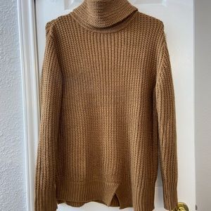 Turtleneck Tunic Sweater